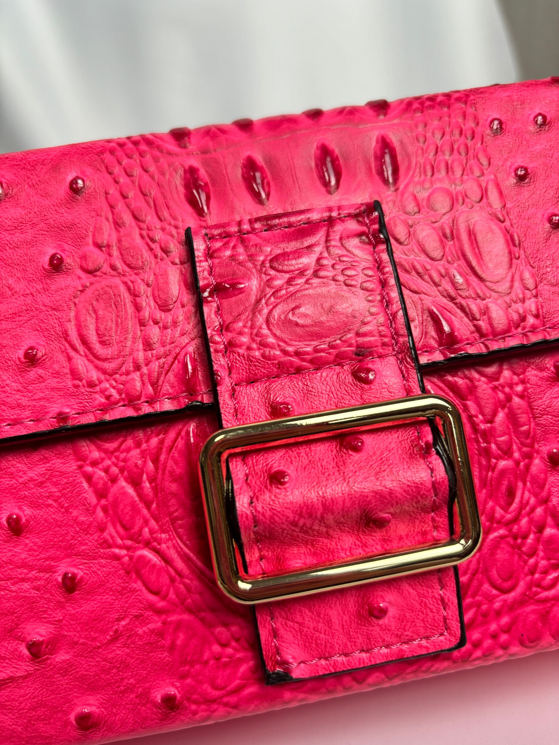 Ostrich Faux Leather bag