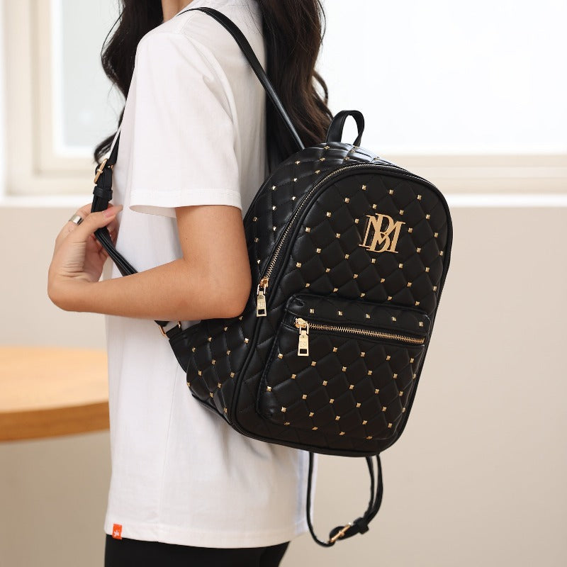 Leather Multifunctional Women's Backpack