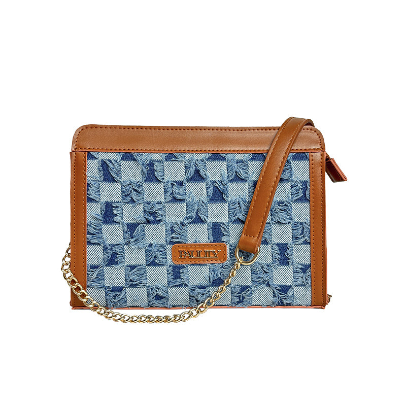 Gingham Shoulder Bag