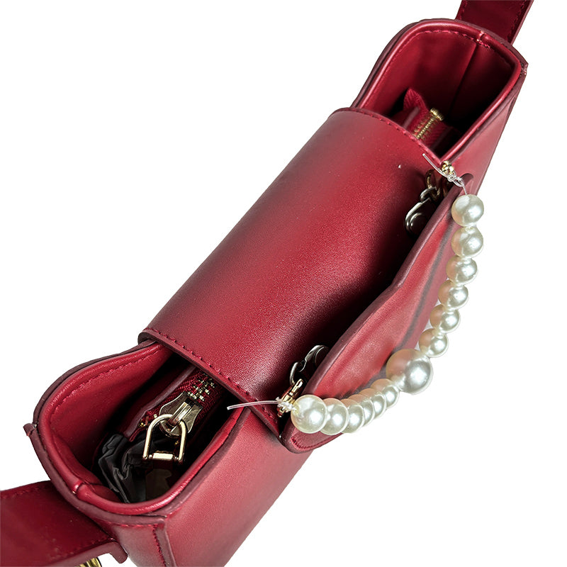 Red Shoulder bag