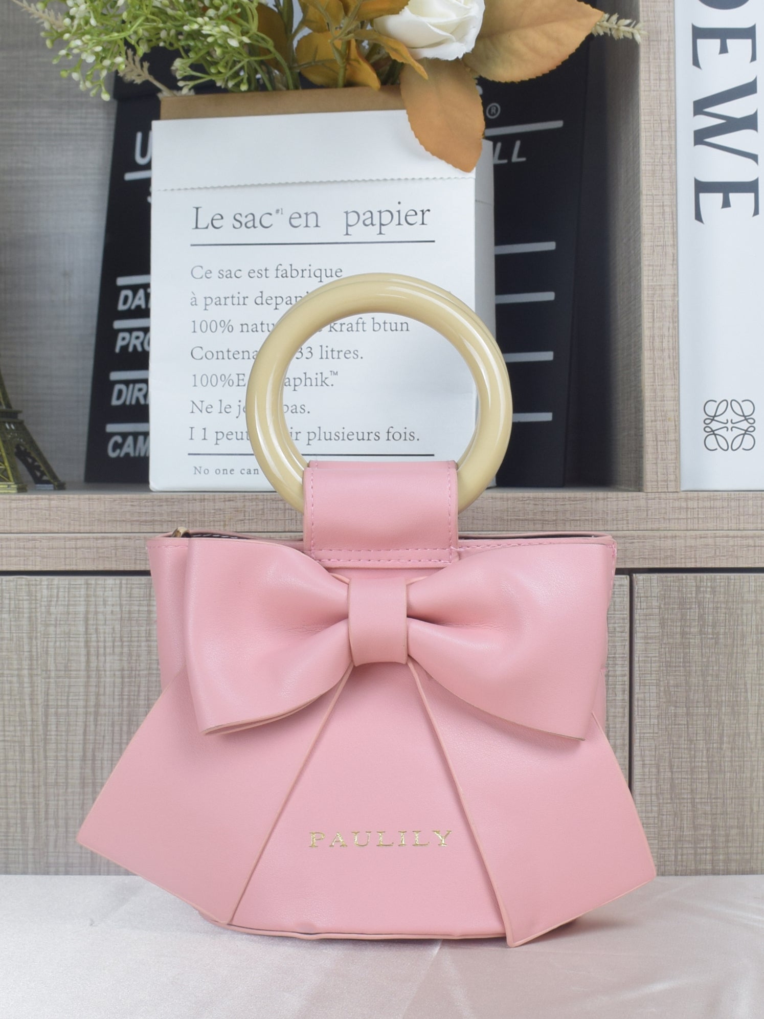 Cute bow handbag