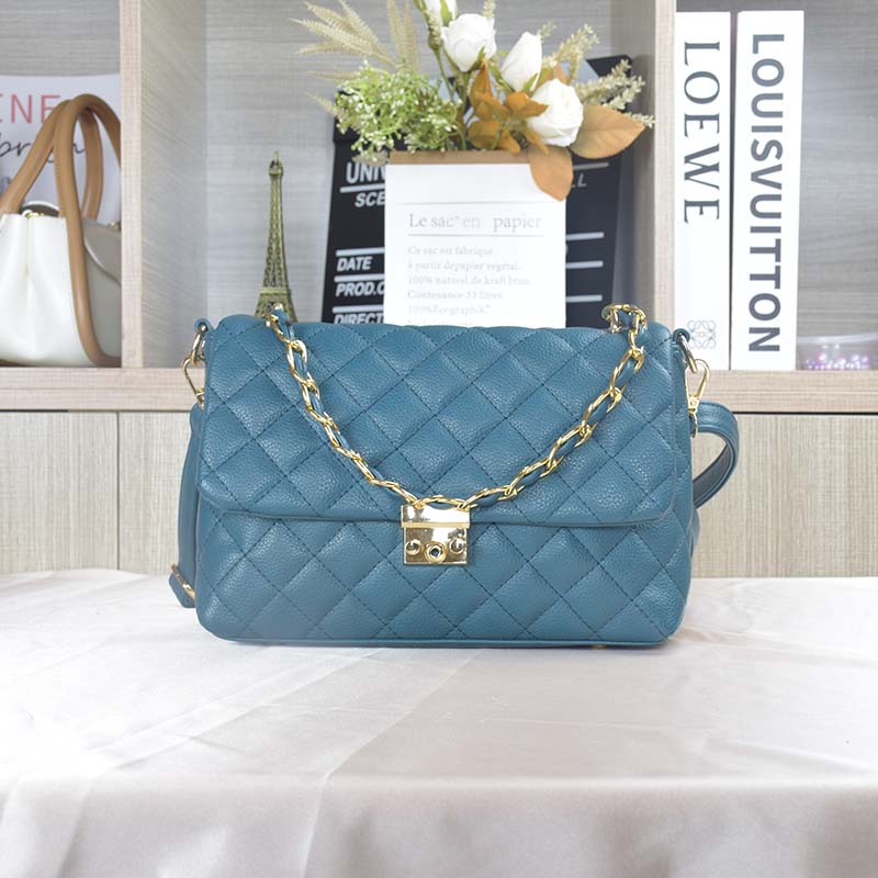 Double Chain Crossbody Bag