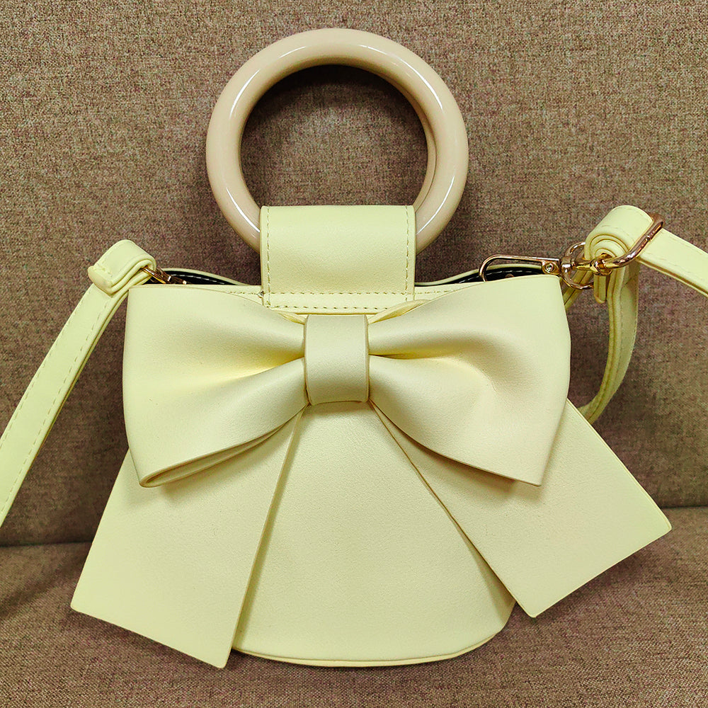 Cute bow handbag