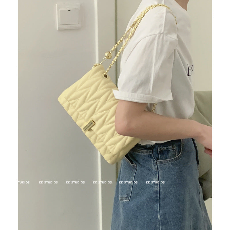 Shoulder Bag with Chain Strap